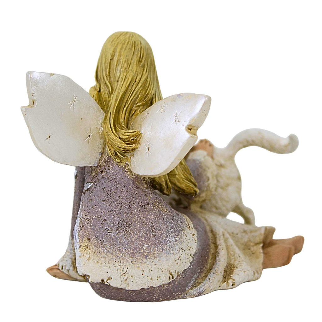 65902 Angel With Cat Figurine 22178