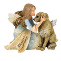 65919 Angel With Dog Figurine 22177
