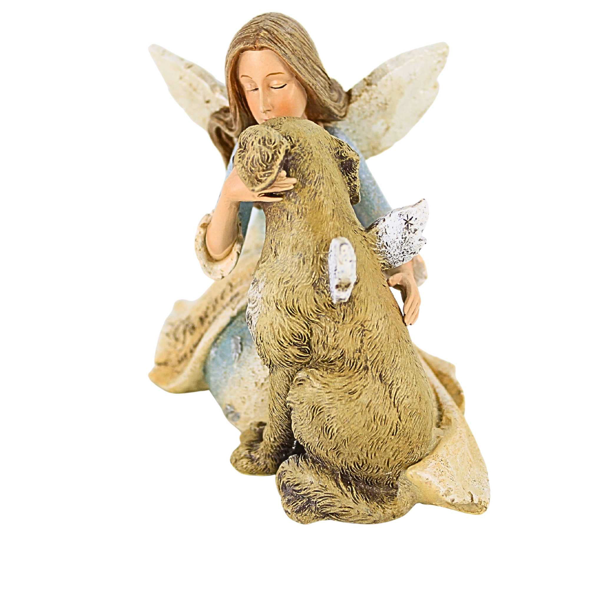 65919 Angel With Dog Figurine 22177