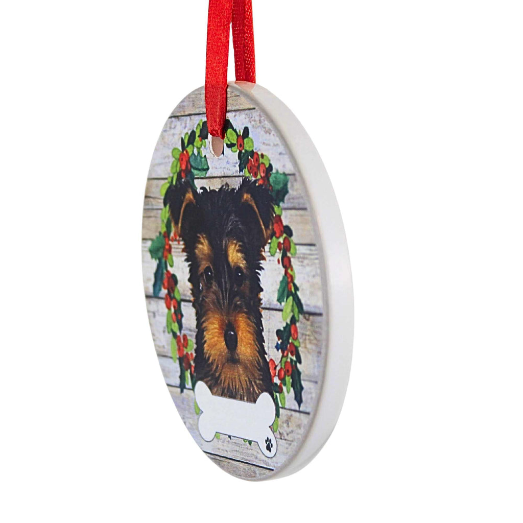 66507 Ceramic Yorkie Ornament 550107