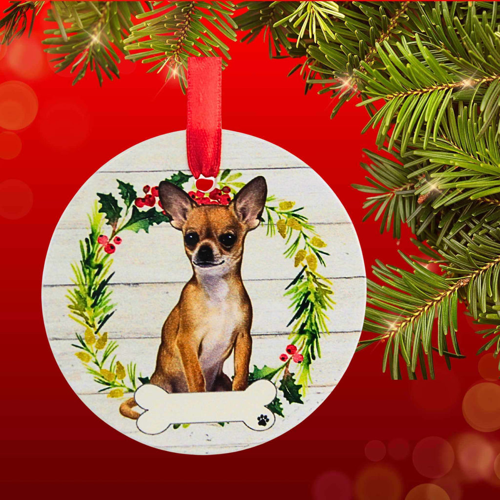 66510 Ceramic Chihuahua Ornament 55010FB
