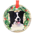 66516 Ceramic Border Collie Ornament 5505