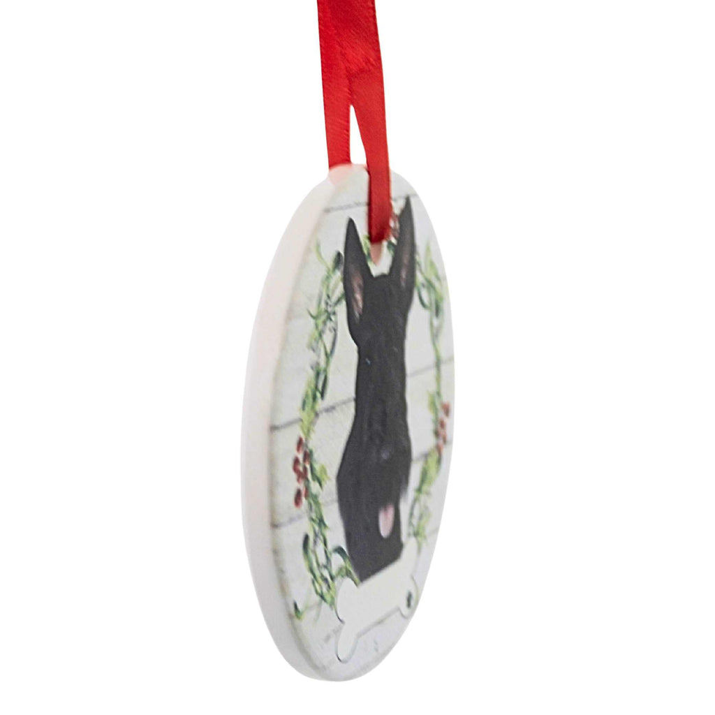 66520 Ceramic Scottish Terrier Ornament 55035