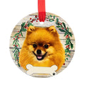 66521 Ceramic Pomeranian Ornament 55027