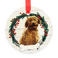 66522 Ceramic Goldendoodle (Rust) Ornament 550125RFB