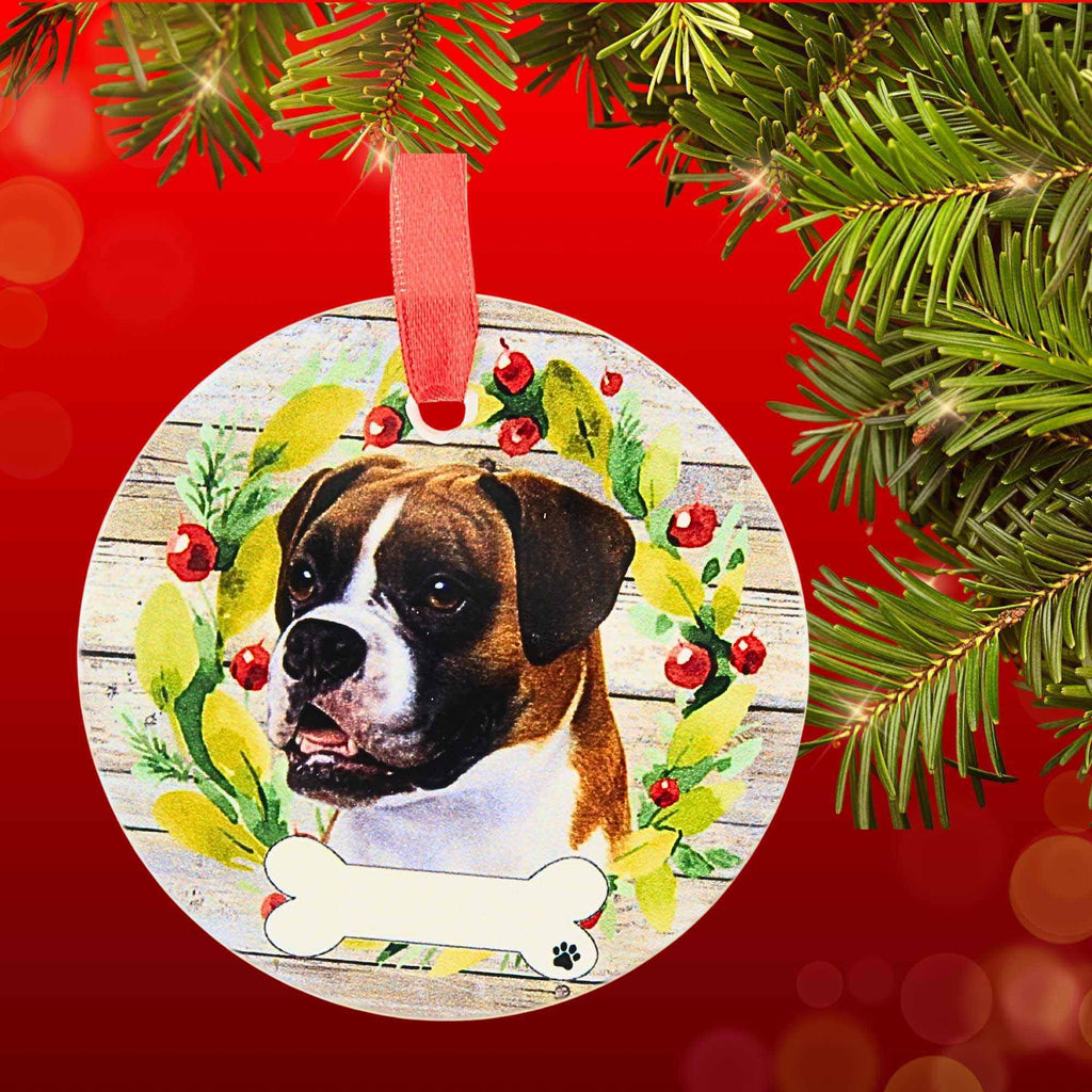 66526 Ceramic Boxer Ornament 5506