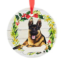 66532 Ceramic German Shepherd Ornament 55075FB
