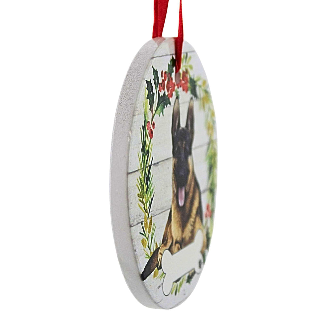 66532 Ceramic German Shepherd Ornament 55075FB