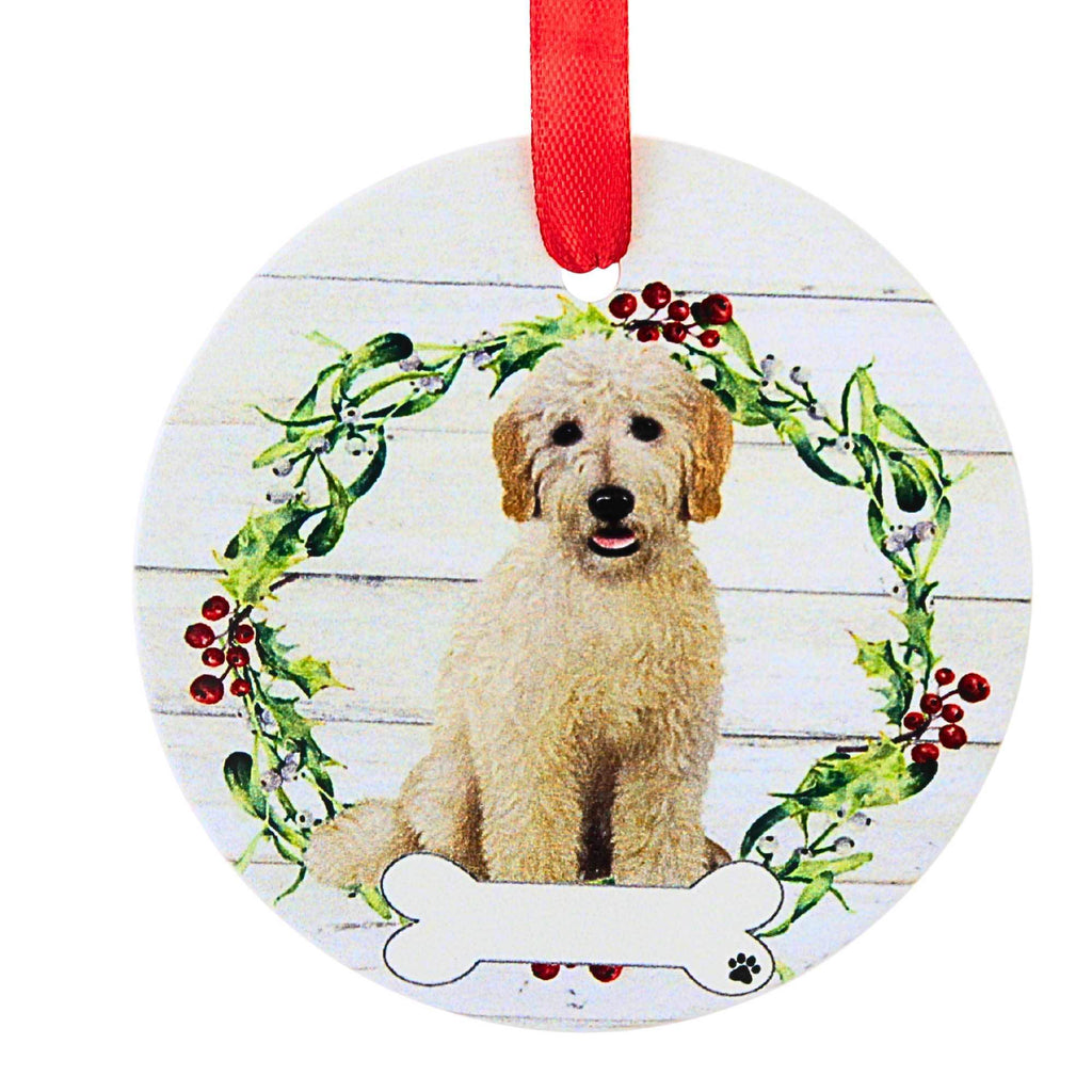 66536 Ceramic Goldendoodle Ornament 550125FB