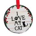 66540 Ceramic "I Love My Cat" Ornament 551229