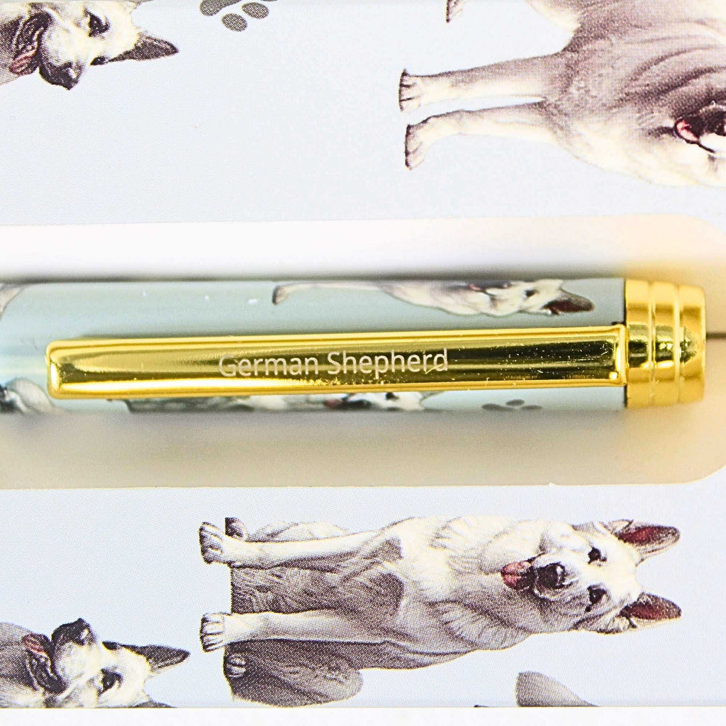 66550 White German Shepherd Ballpoint Pen 73675W