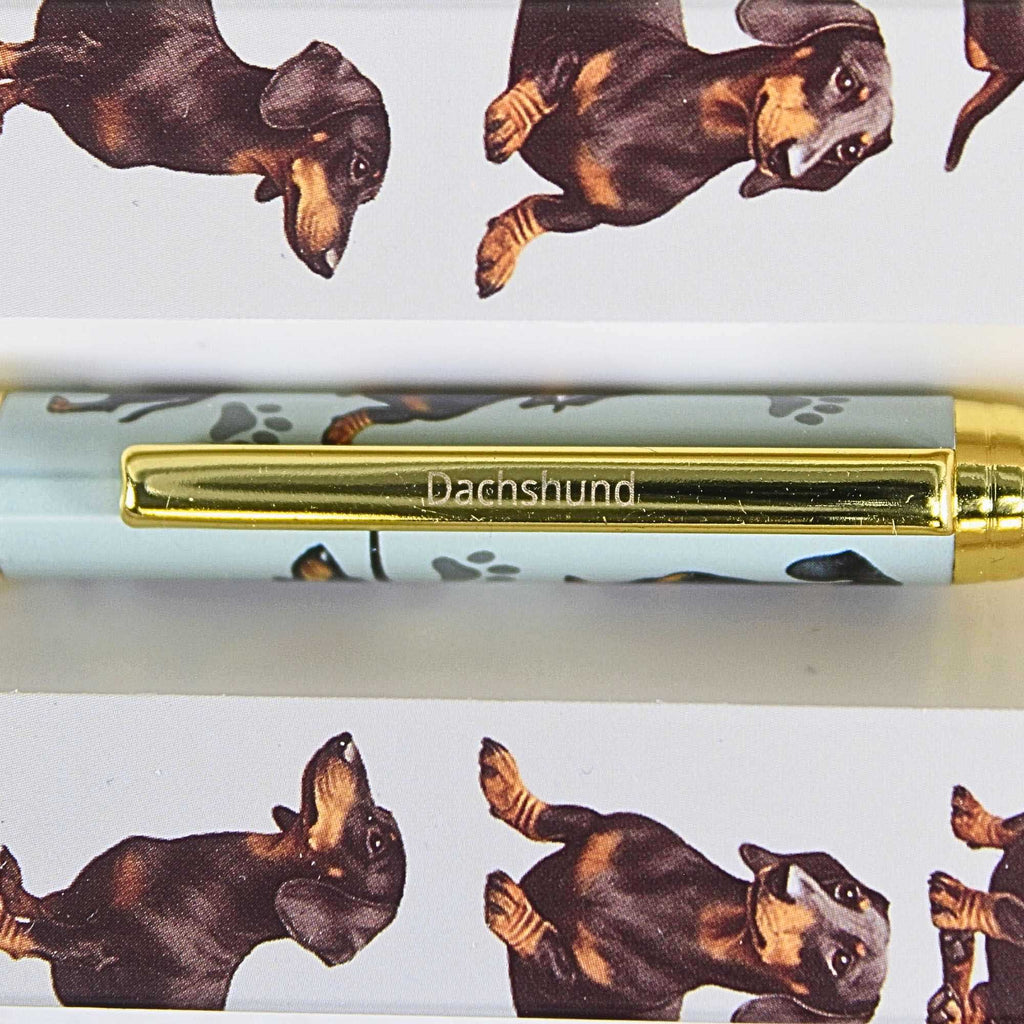 66553 Black Dachshund Ballpoint Pen 73614