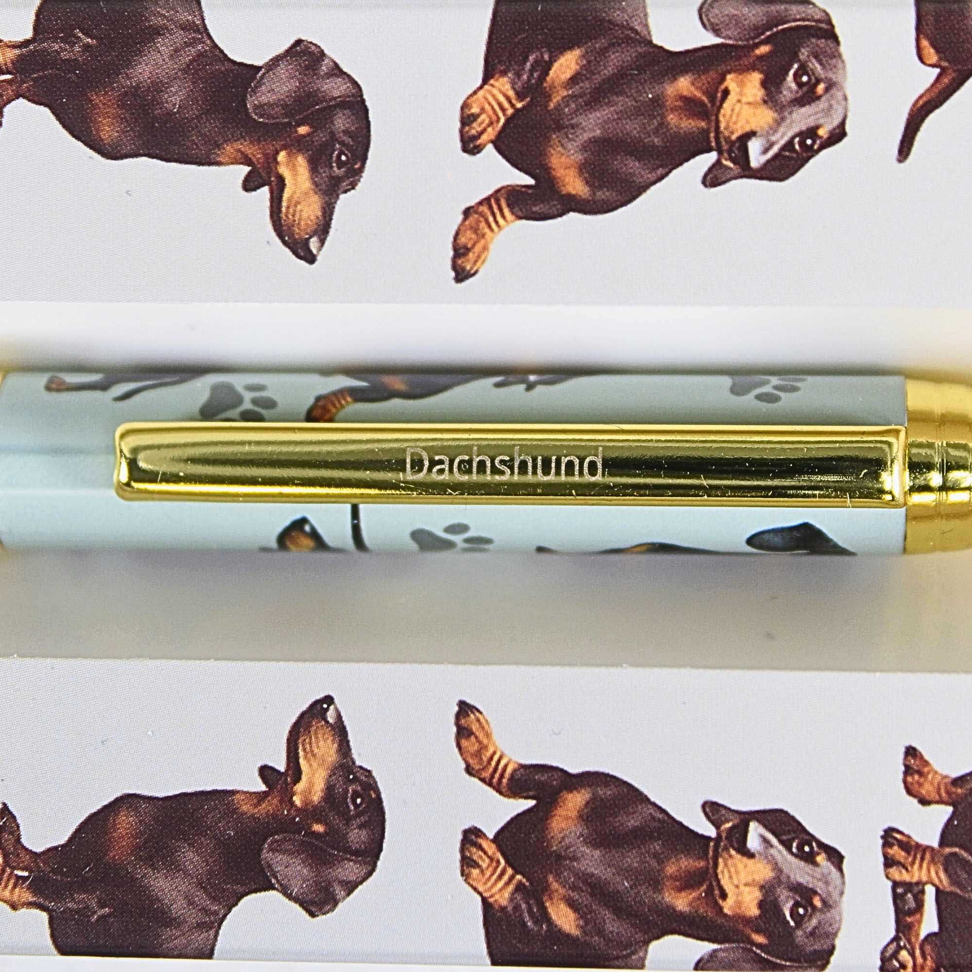 66553 Black Dachshund Ballpoint Pen 73614