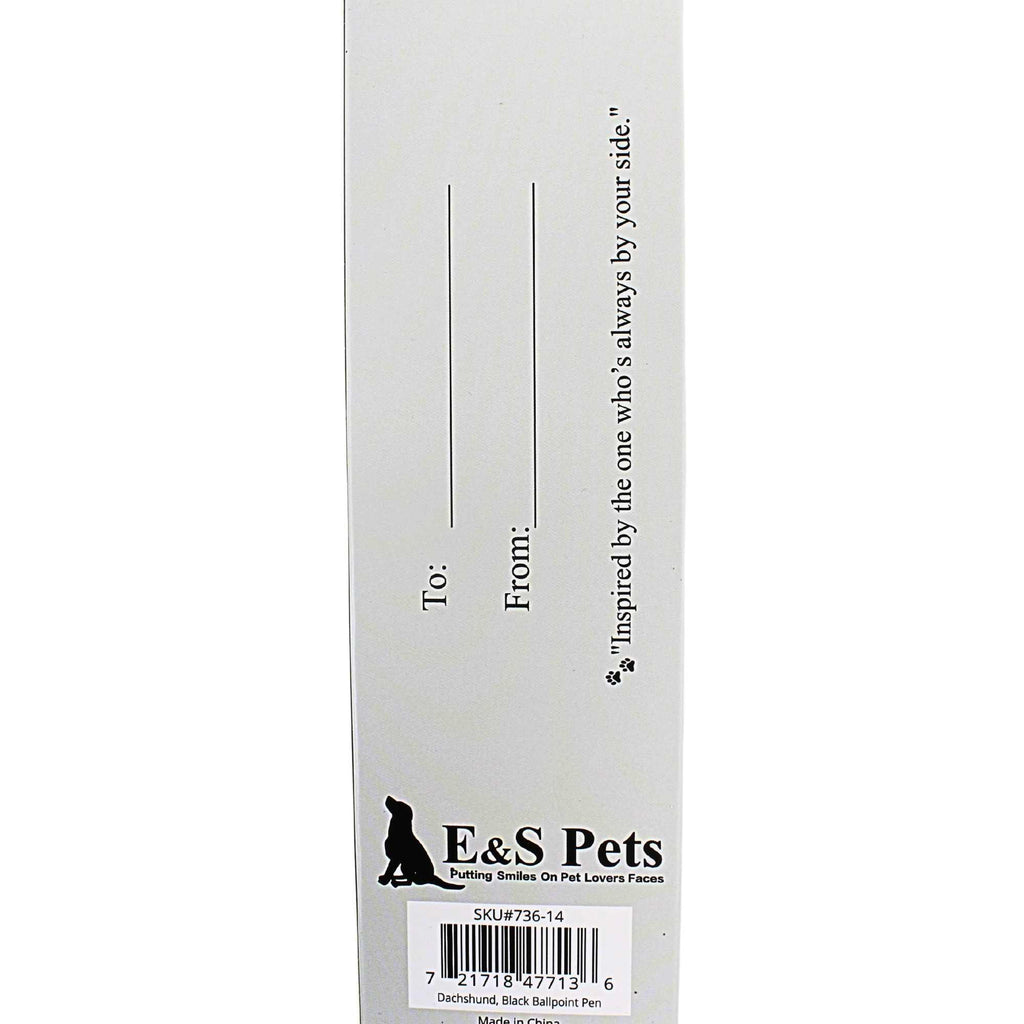 66553 Black Dachshund Ballpoint Pen 73614