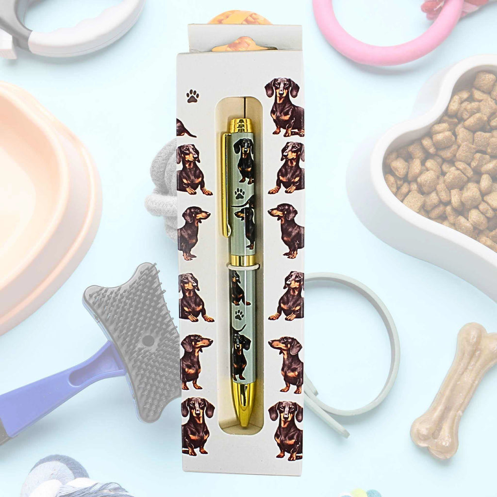 66553 Black Dachshund Ballpoint Pen 73614