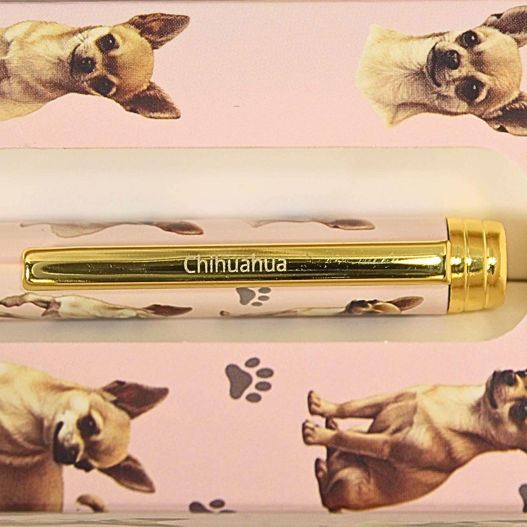 66559 Chihuahua, Tan Ballpoint Pen 73610