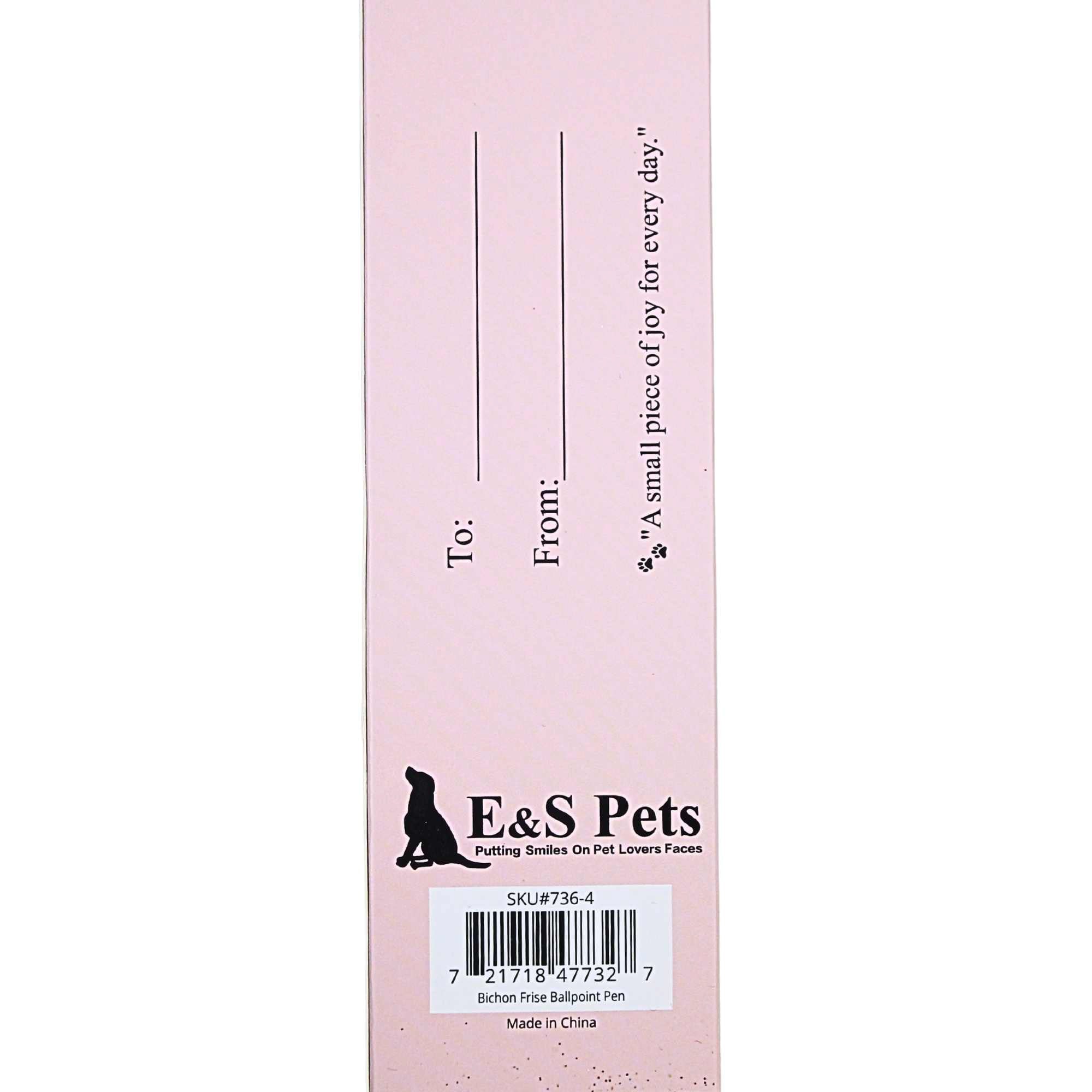 66560 Bichon Frise Ballpoint Pen 7364