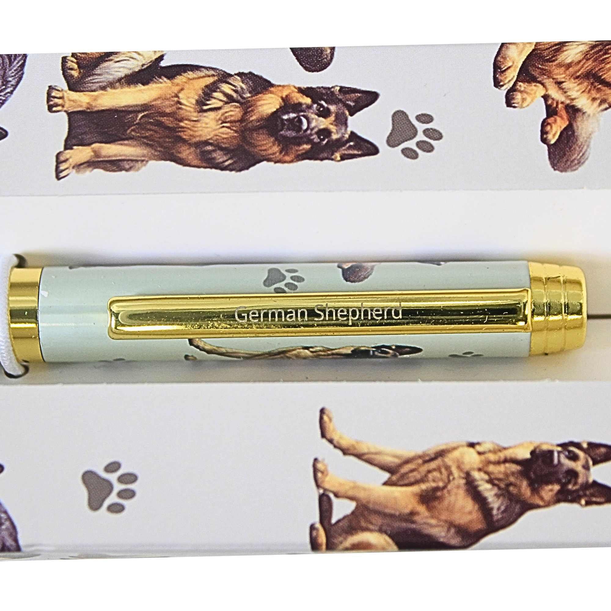 66562 German Shepherd, Grey Ballpoint Pen 73675R