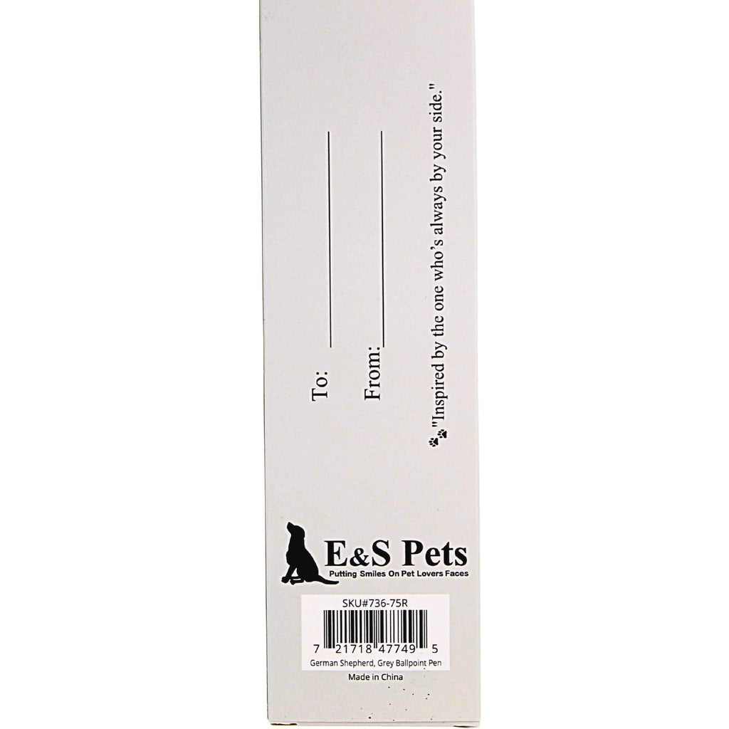 66562 German Shepherd, Grey Ballpoint Pen 73675R
