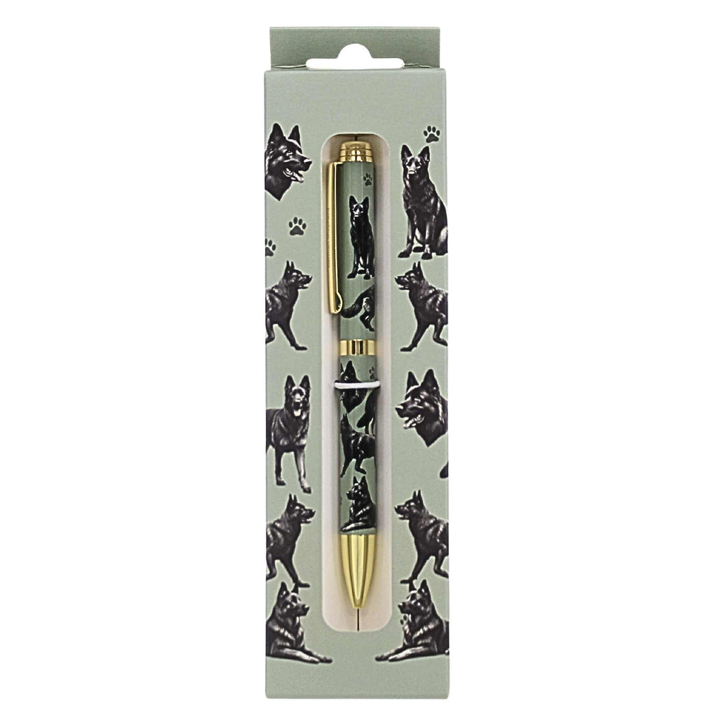 66564 Black German Shepherd Ballpoint Pen 73675B