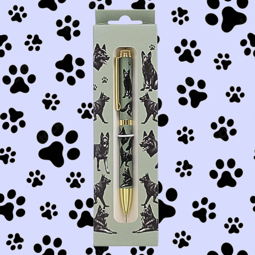 66564 Black German Shepherd Ballpoint Pen 73675B
