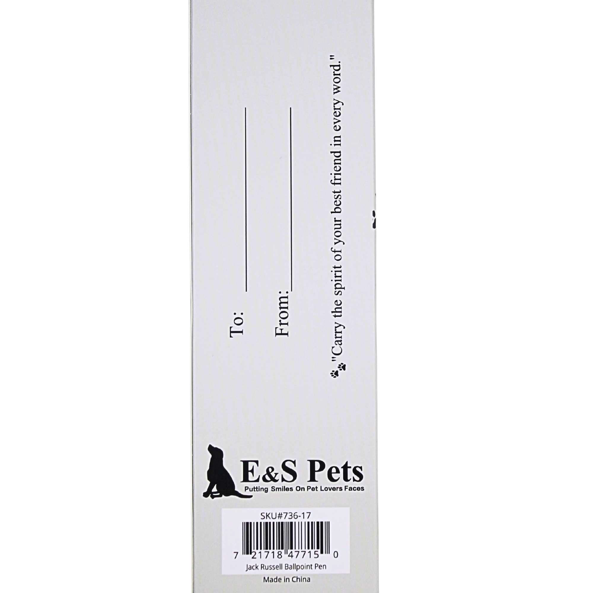 66567 Jack Russell Ballpoint Pen 73617