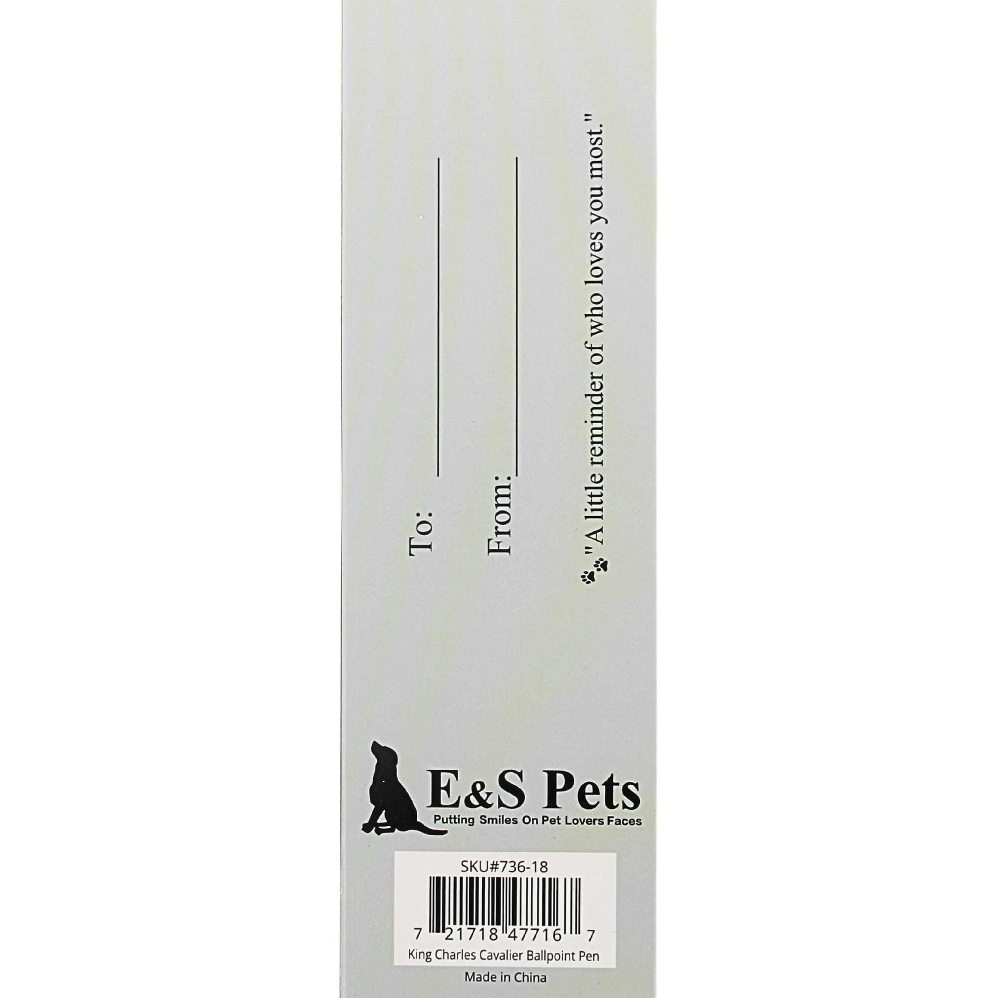 66571 King Charles Cavalier Ballpoint Pen 73618