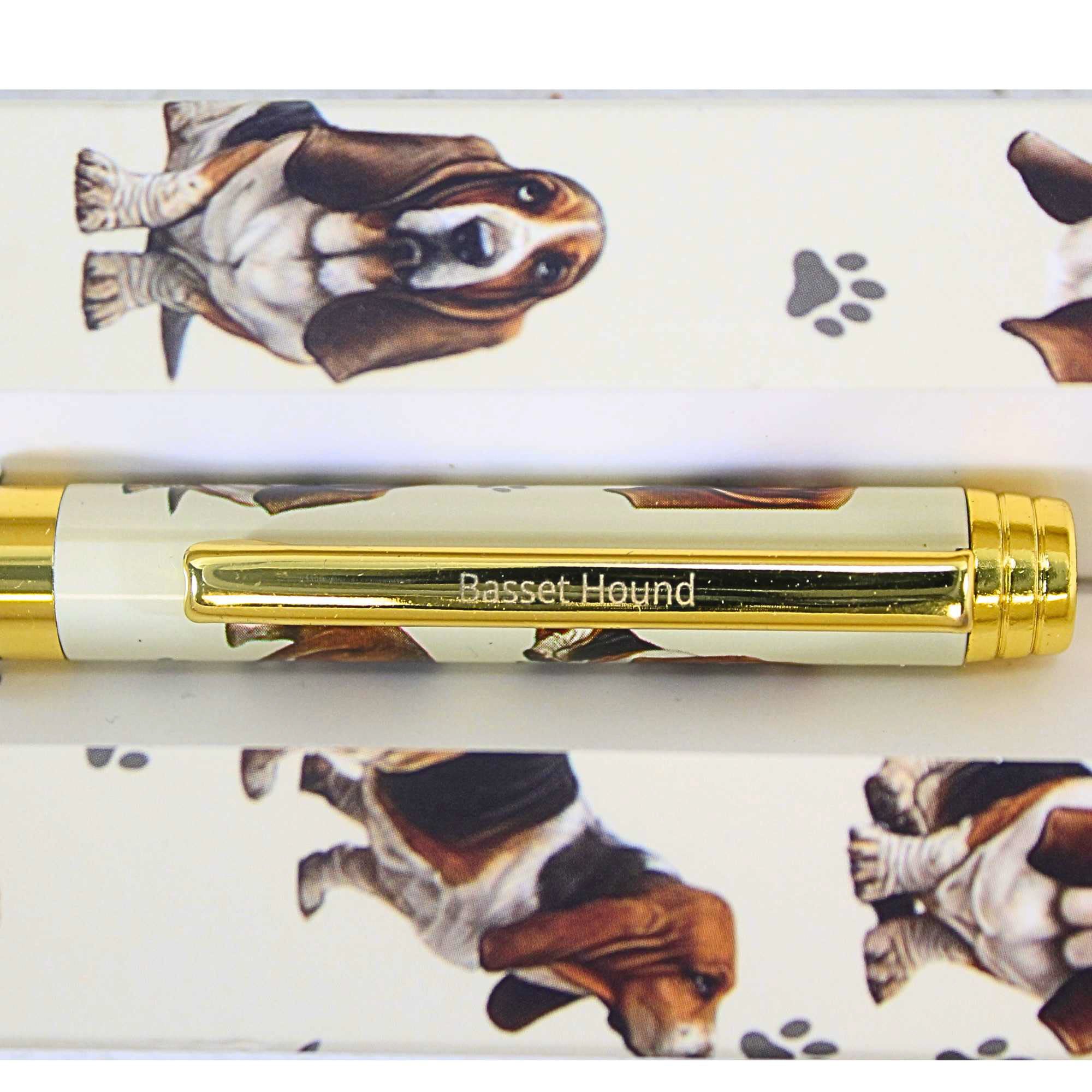 66573 Basset Hound Ballpoint Pen 7362