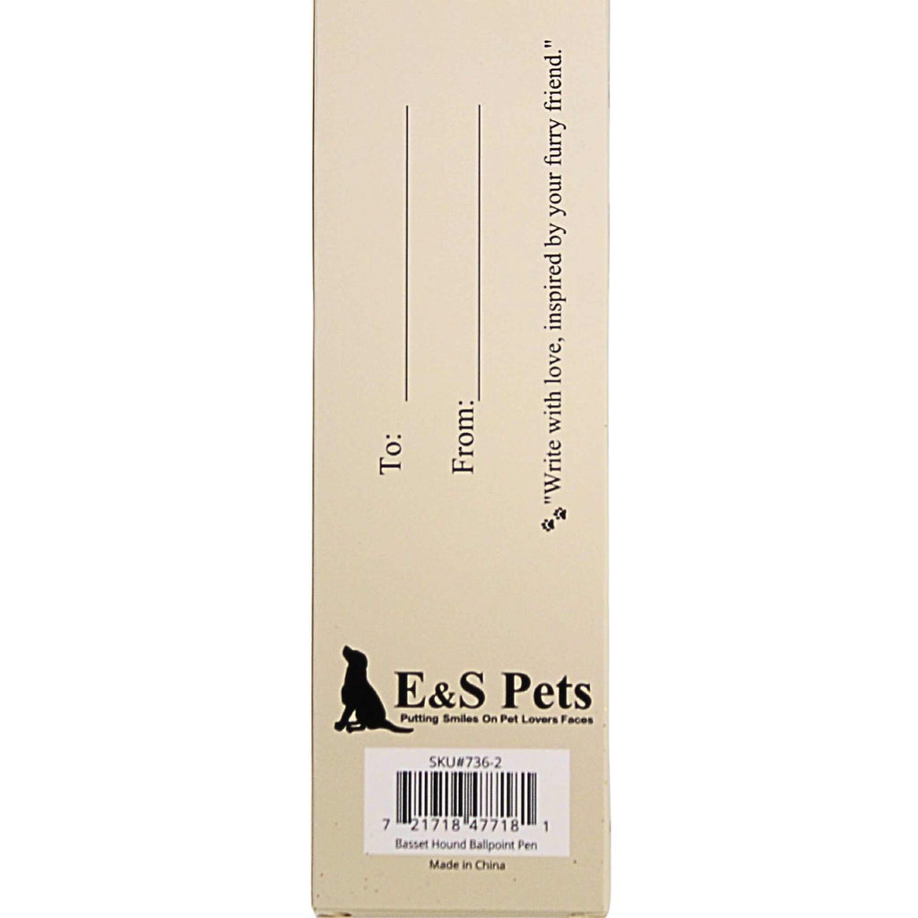 66573 Basset Hound Ballpoint Pen 7362