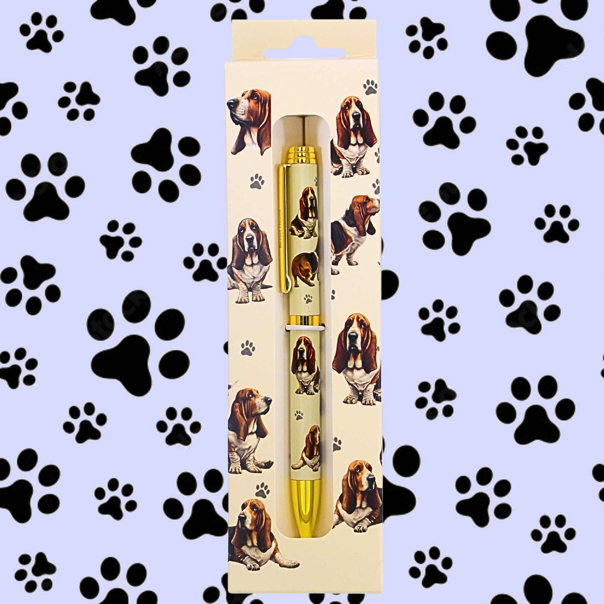 66573 Basset Hound Ballpoint Pen 7362