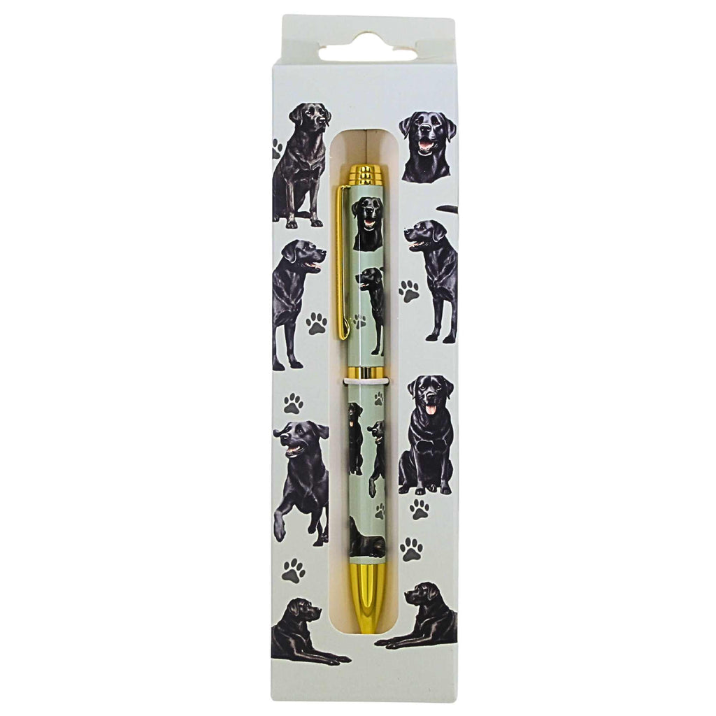 66574 Black Labrador Ballpoint Pen 73621