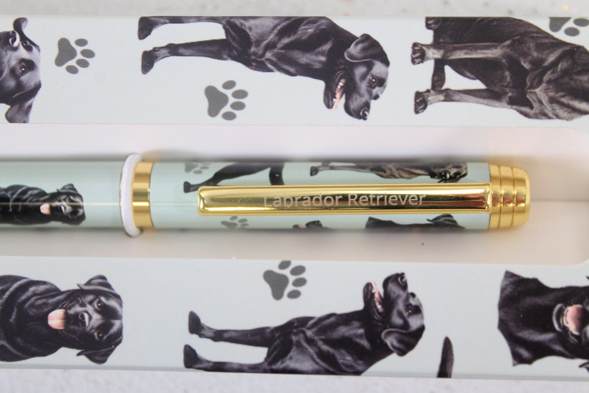 66574 Black Labrador Ballpoint Pen 73621