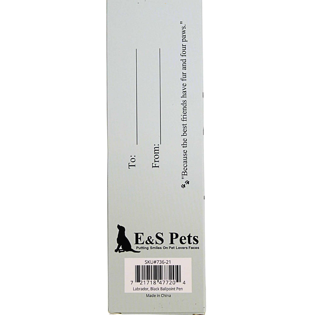 66574 Black Labrador Ballpoint Pen 73621