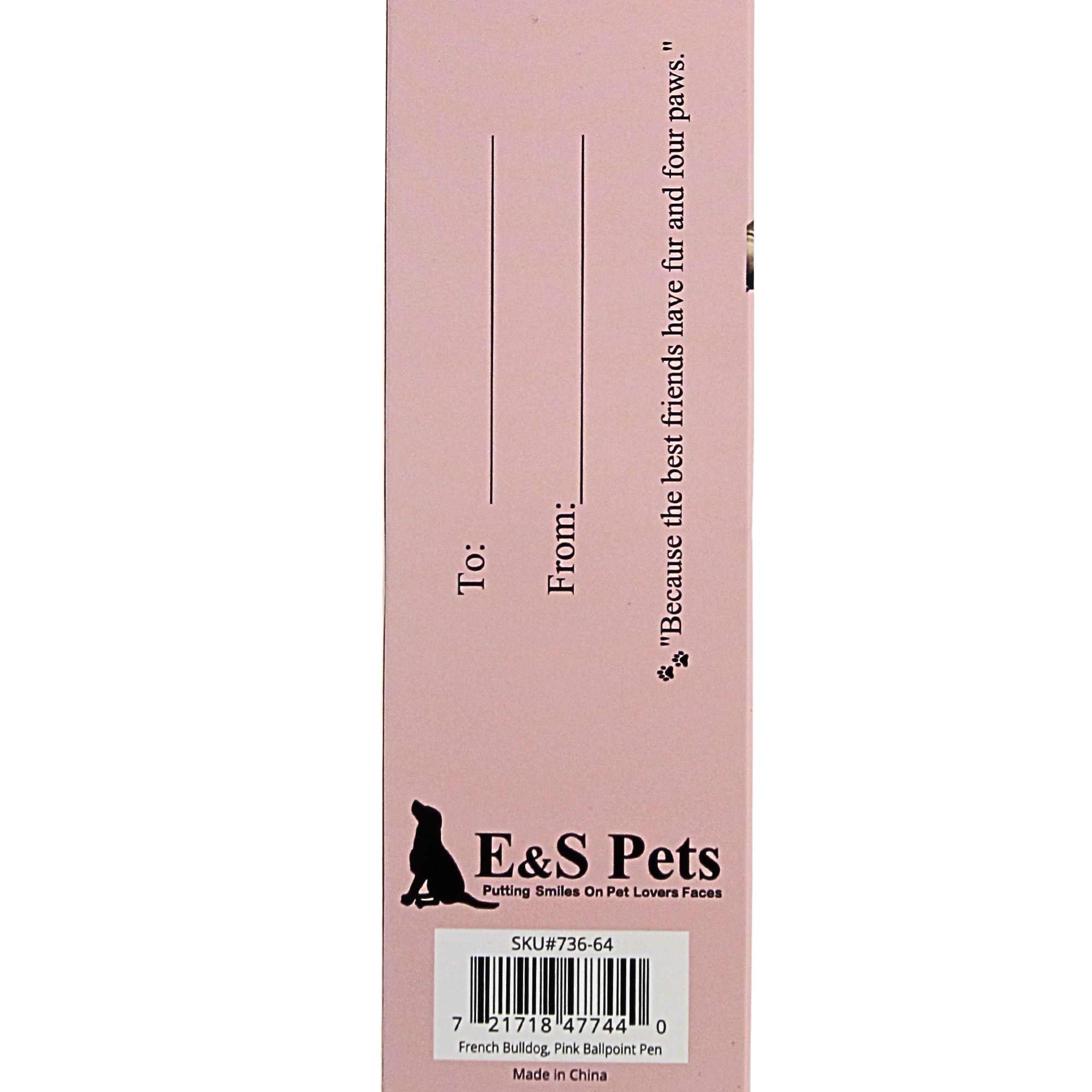 66575 French Bulldog Ballpoint Pen 73664