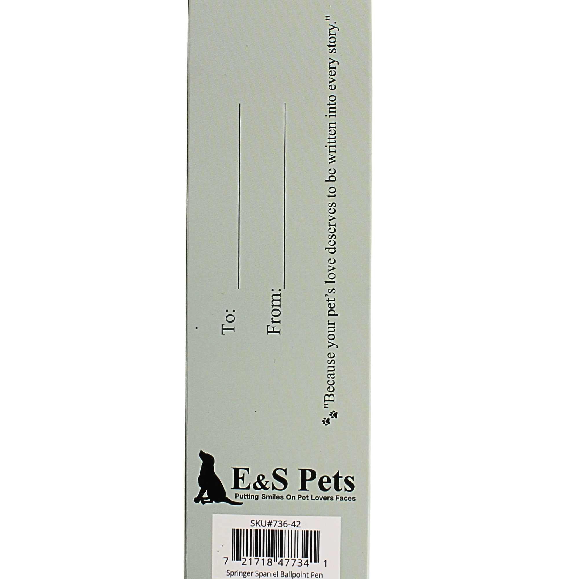 66584 Springer Spaniel Ballpoint Pen 73642