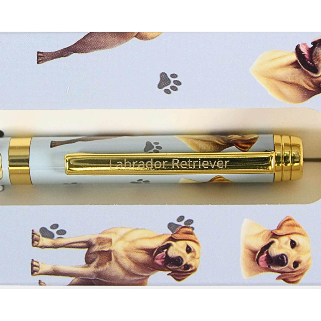 66585 Yellow Labrador Ballpoint Pen 73620