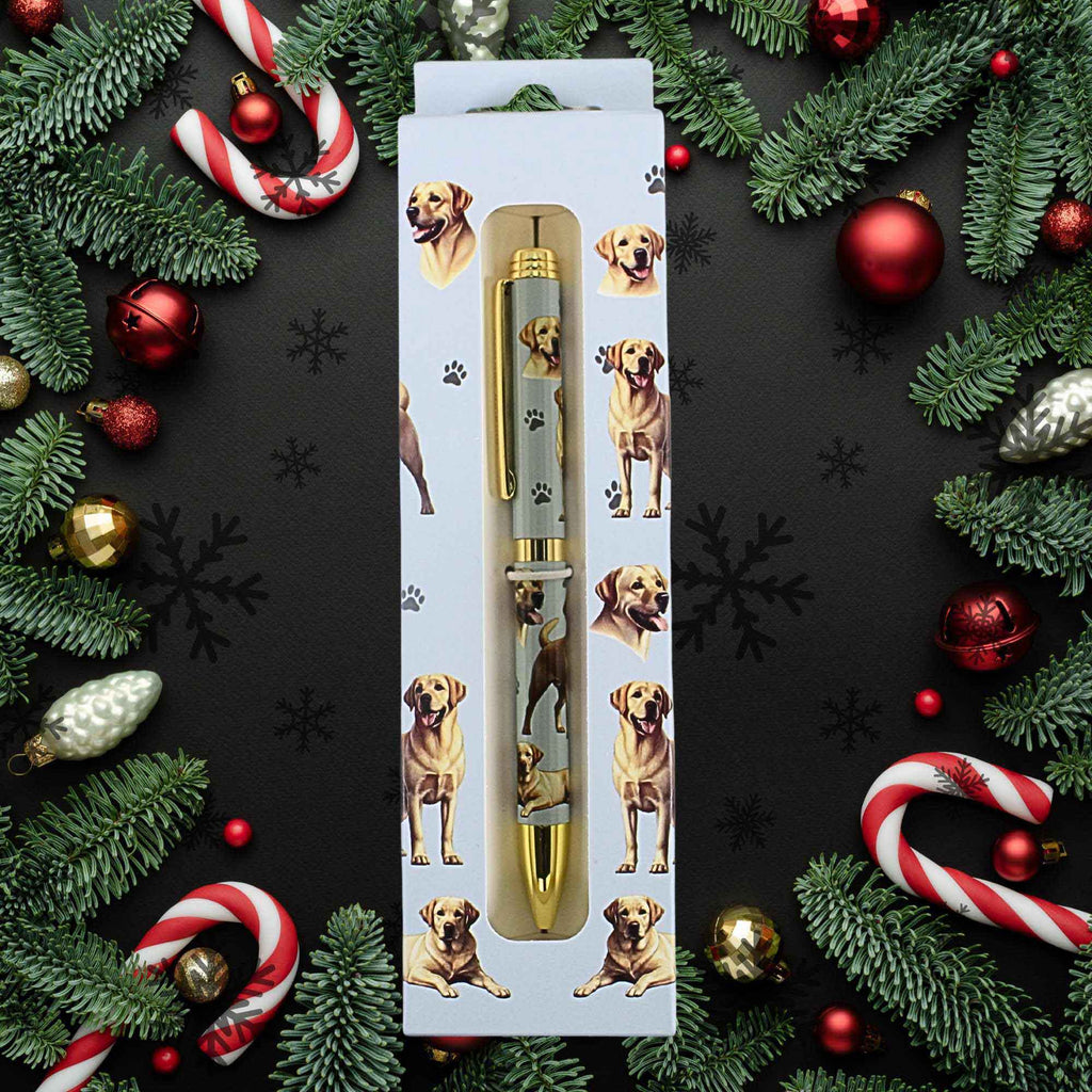 66585 Yellow Labrador Ballpoint Pen 73620