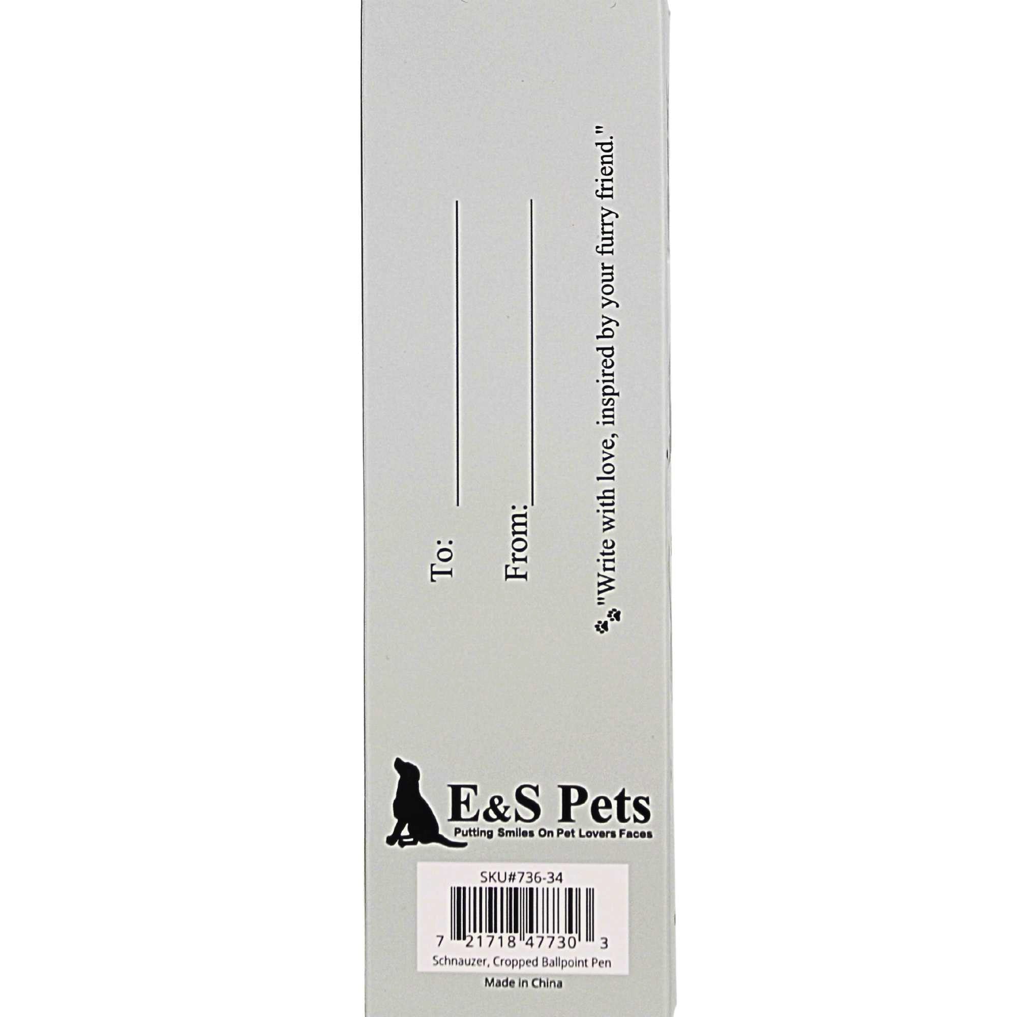 66588 Schnauzer Ballpoint Pen 73634