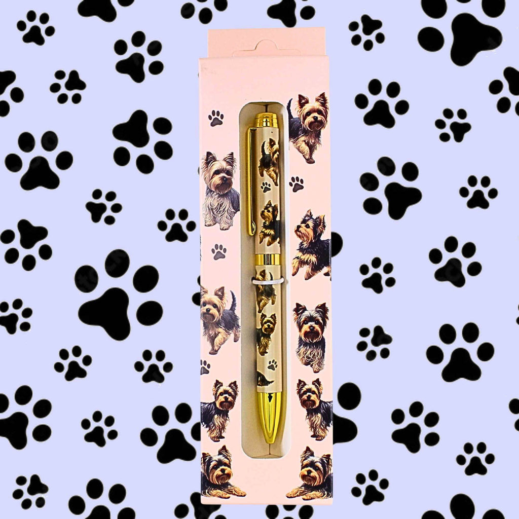 66589 Yorkie, Pink Ballpoint Pen 73646A