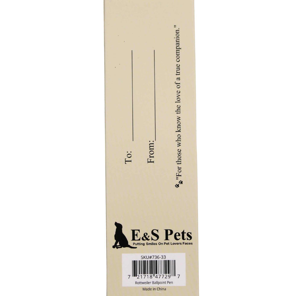 66594 Rottweiler Ballpoint Pen 73633