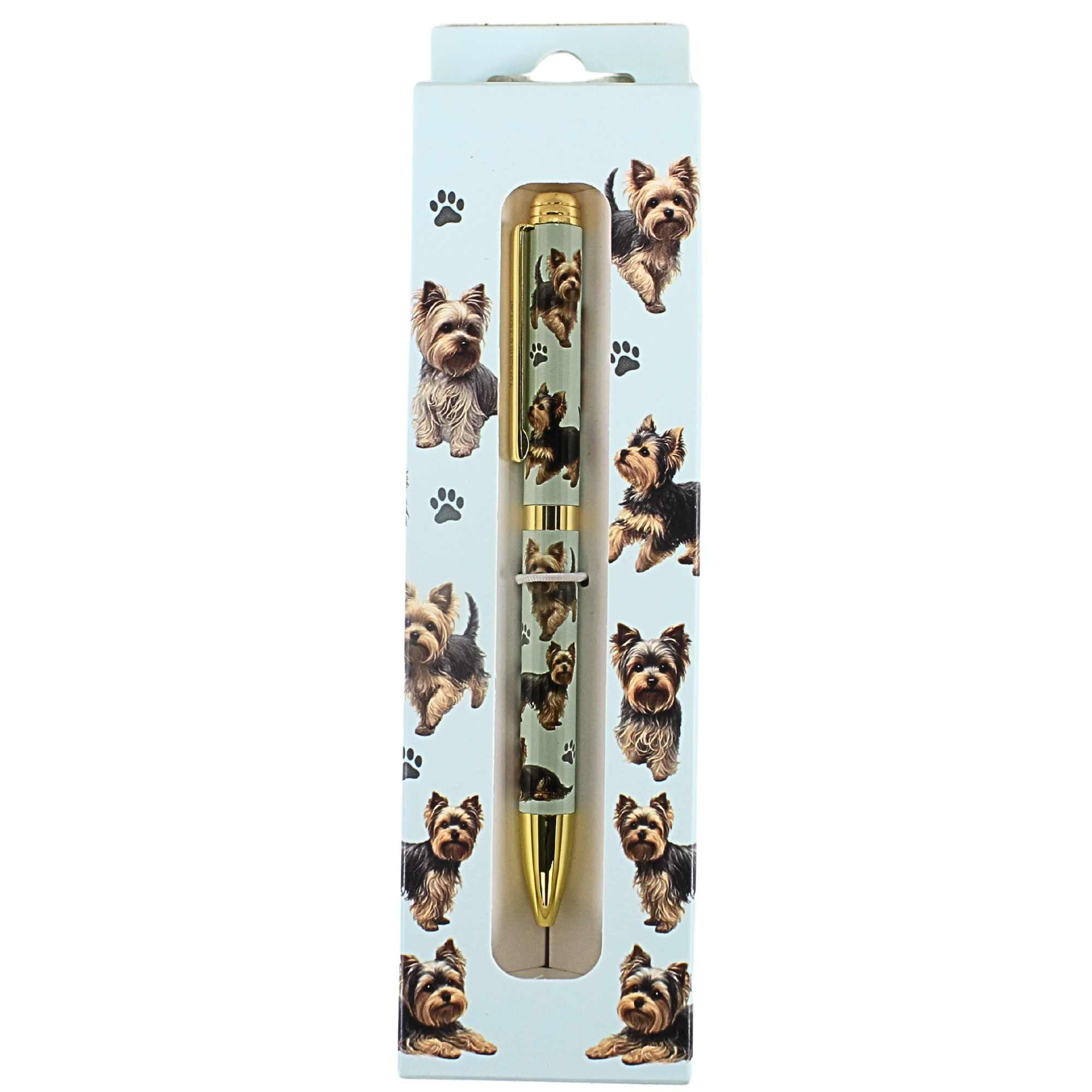 66596 Yorkie, Teal Ballpoint Pen 73646