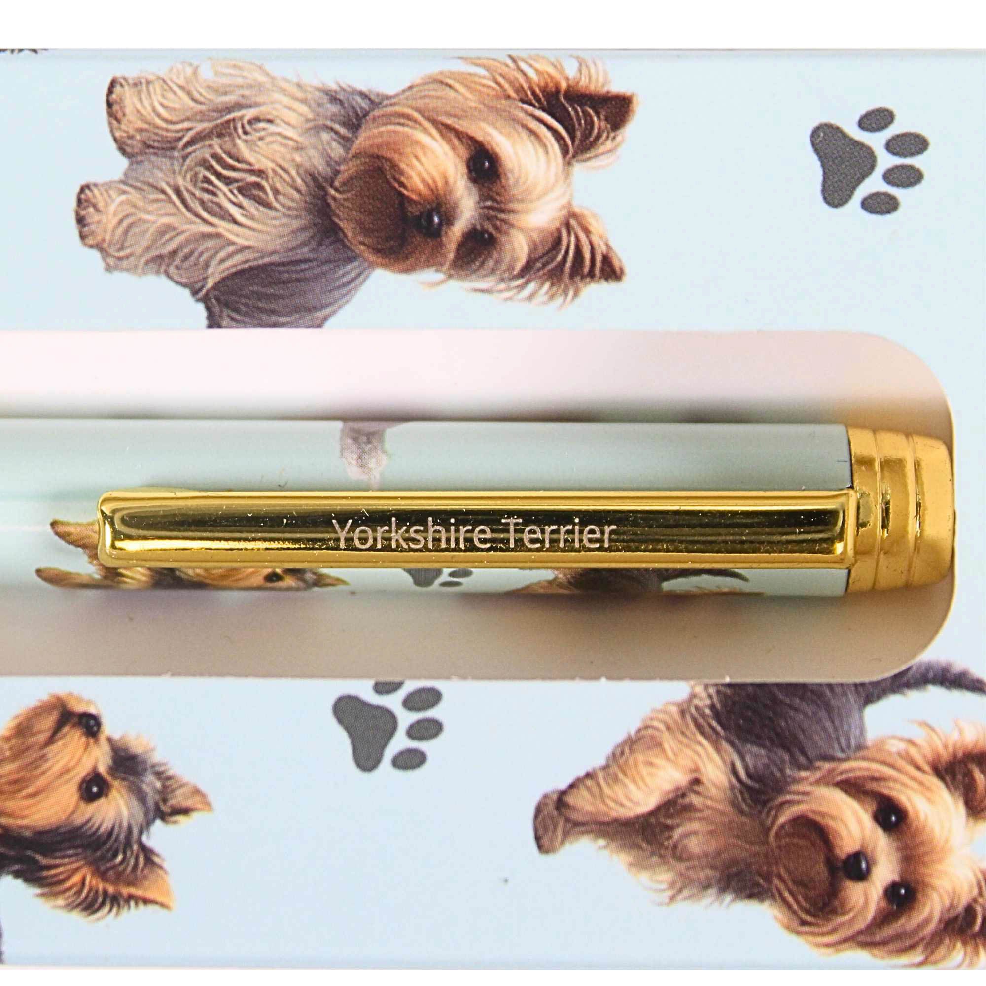 66596 Yorkie, Teal Ballpoint Pen 73646