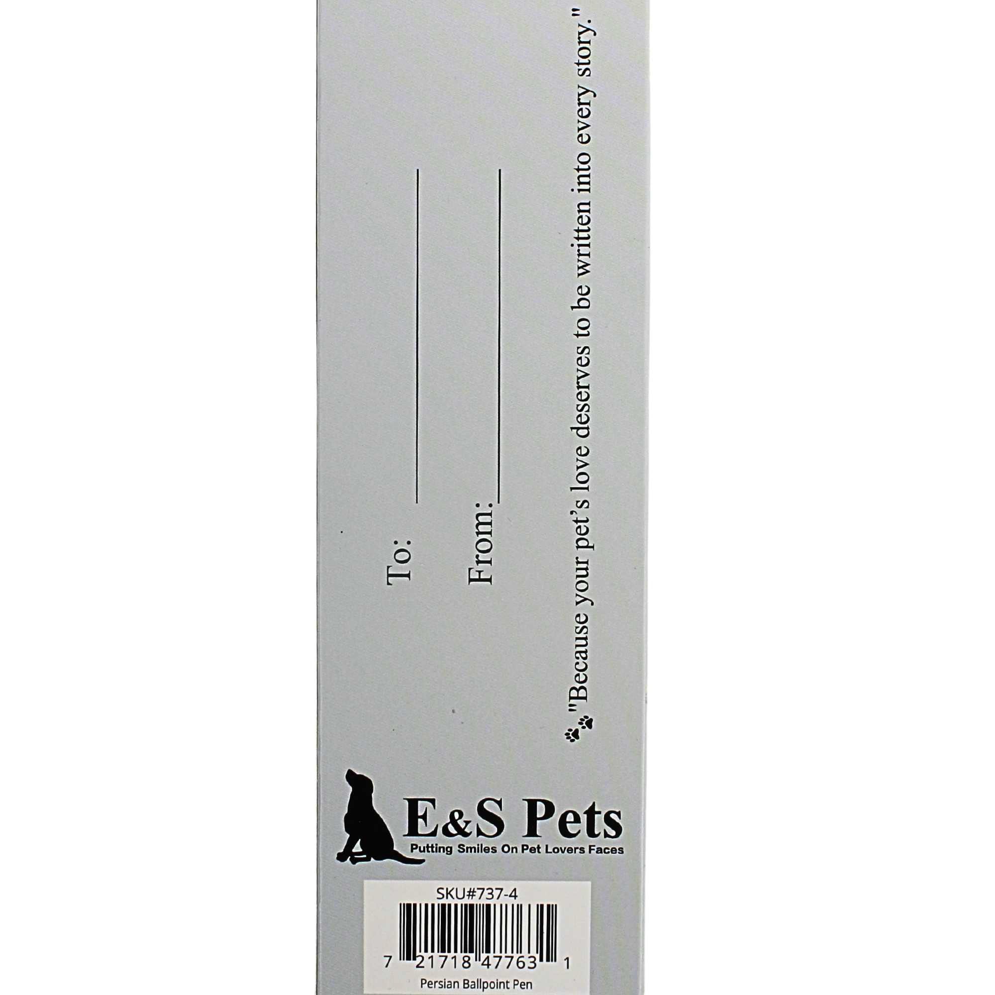66599 Persian Cat Ballpoint Pen 7374