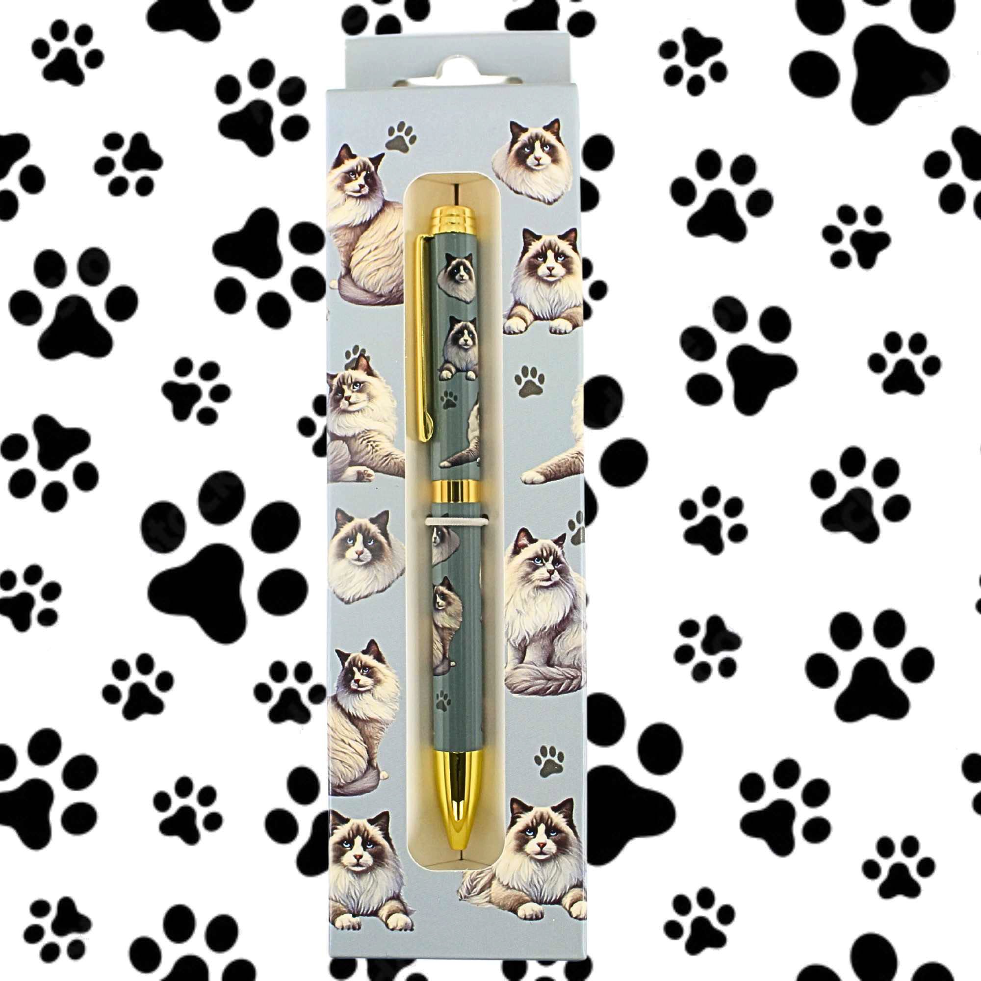 66603 Ragdoll Cat Ballpoint Pen 73710