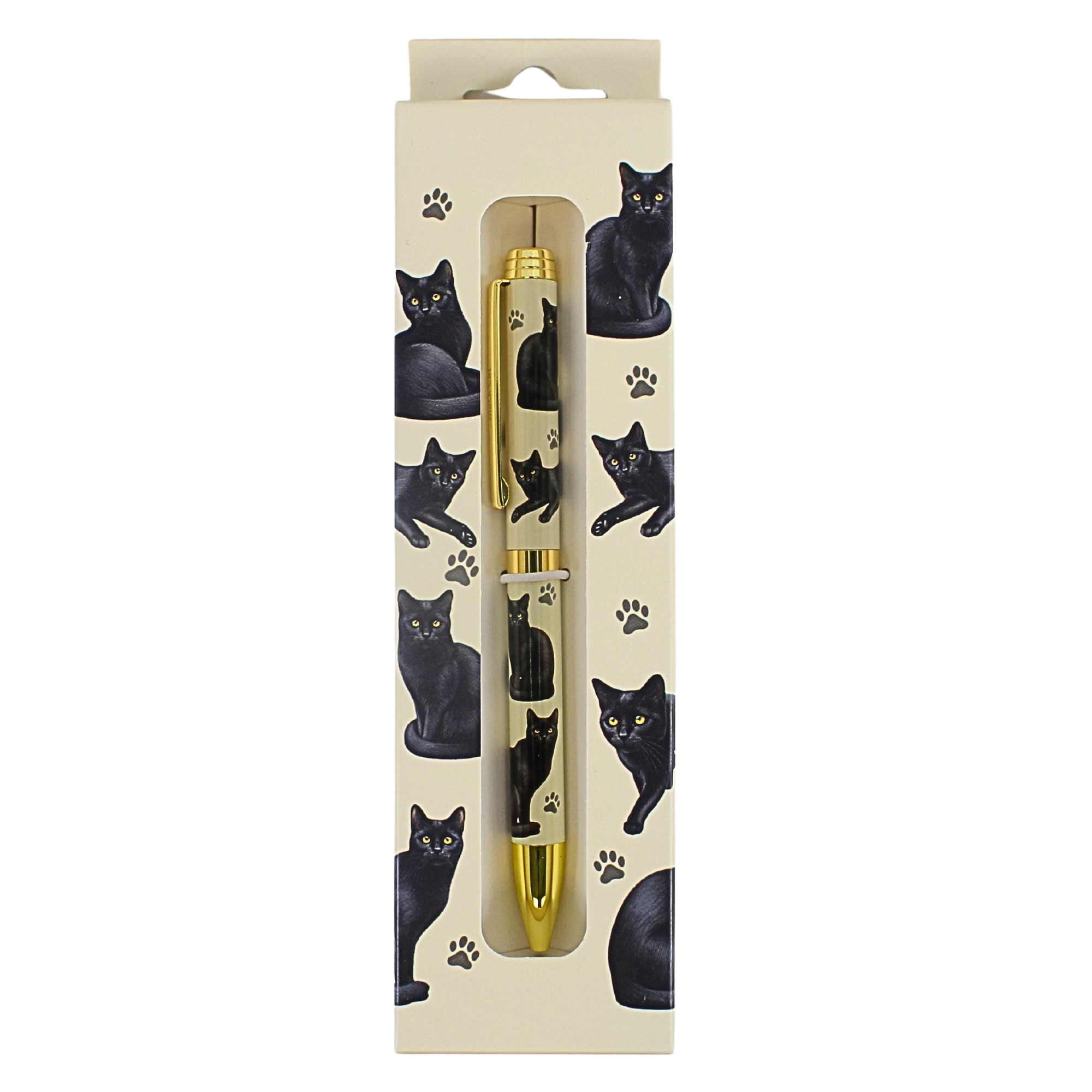 66604 Black Cat Ballpoint Pen 7375