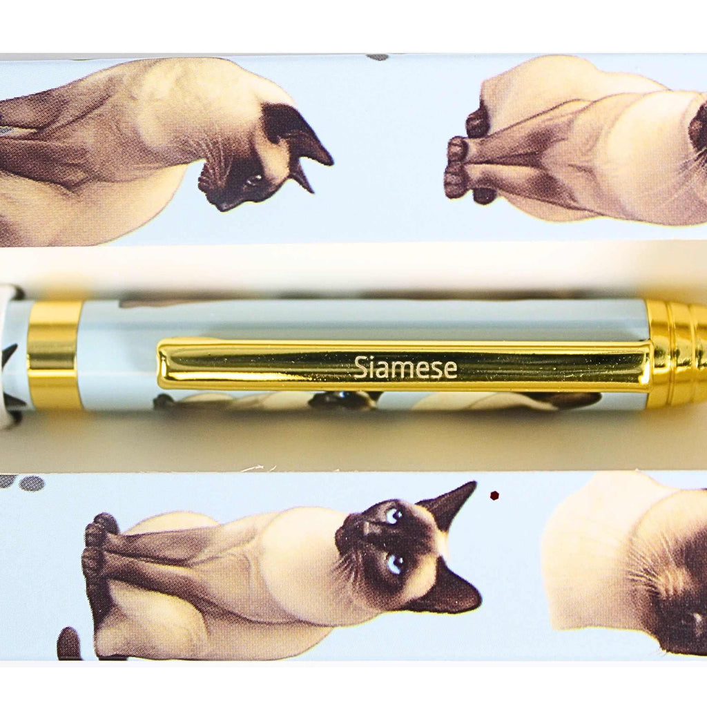 66605 Siamese Cat Ballpoint Pen 7377