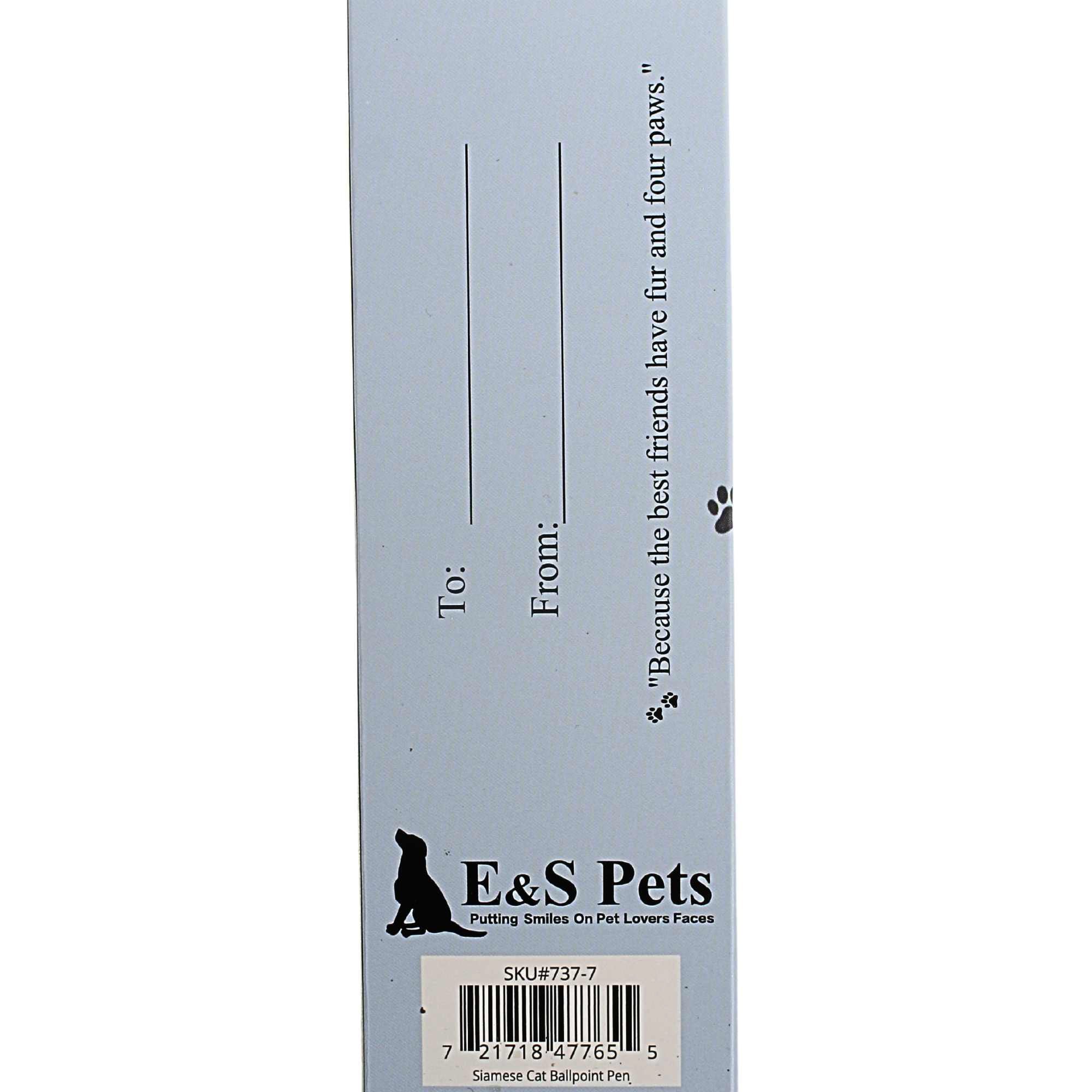 66605 Siamese Cat Ballpoint Pen 7377