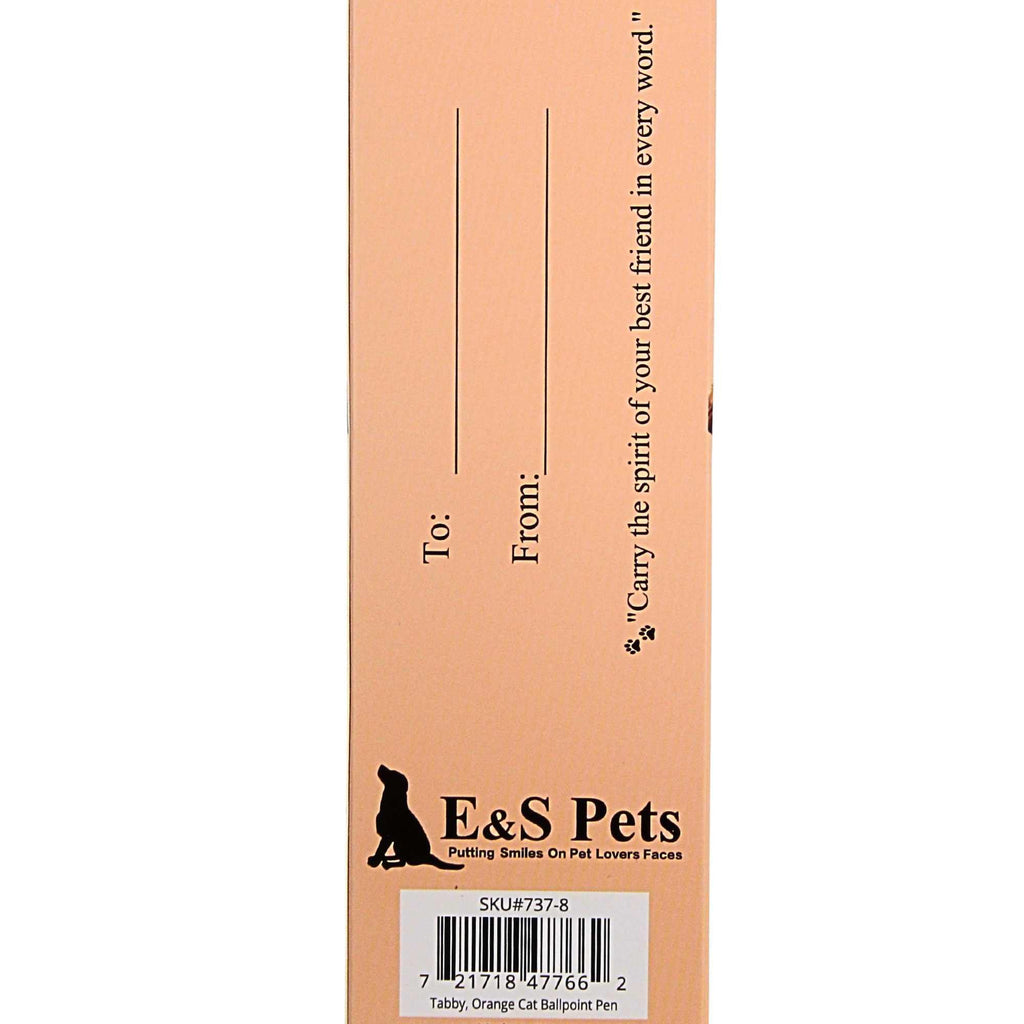 66606 Orange Tabby Cat Ballpoint Pen 7378