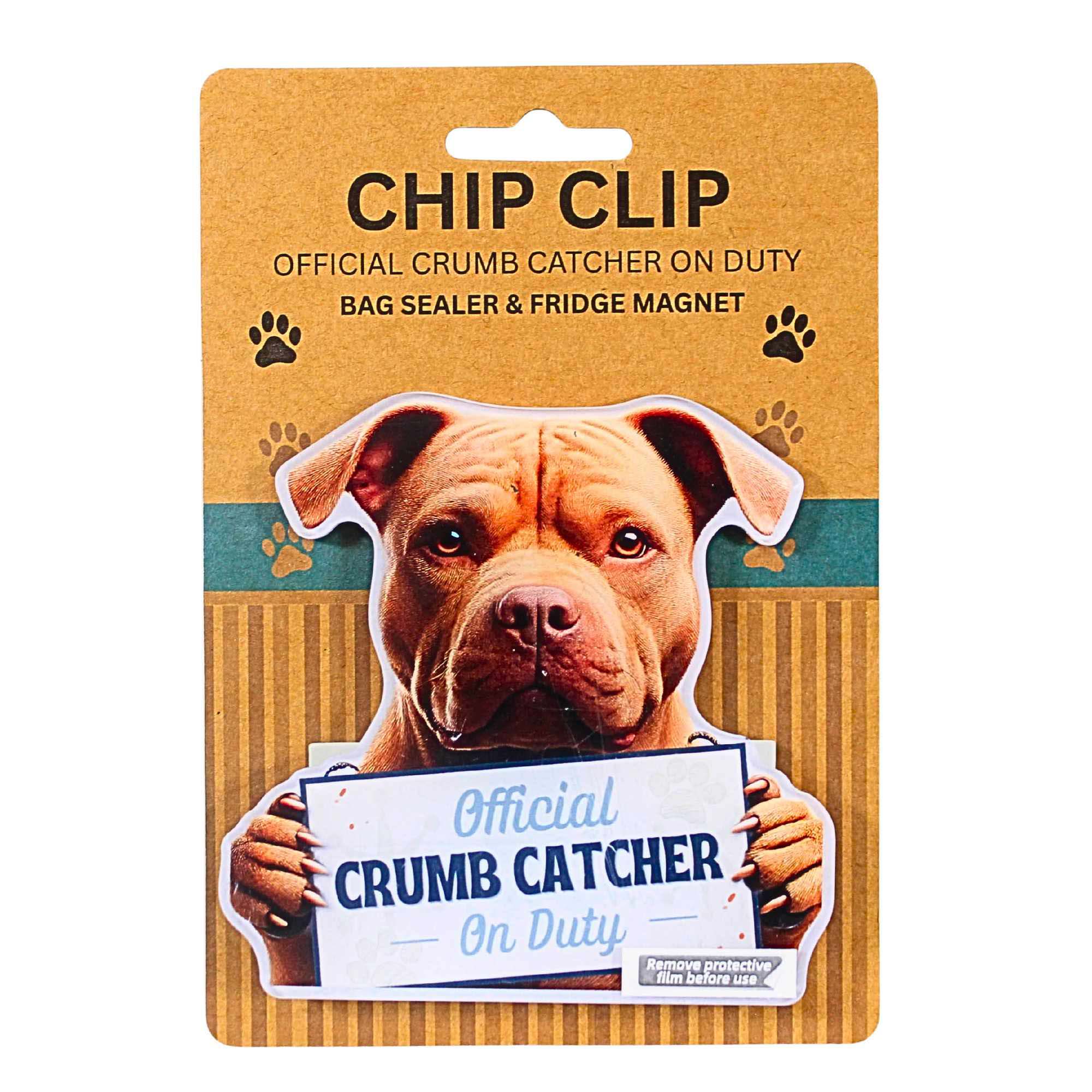 66666 Pitbull Uncropped Chip Clip 24773