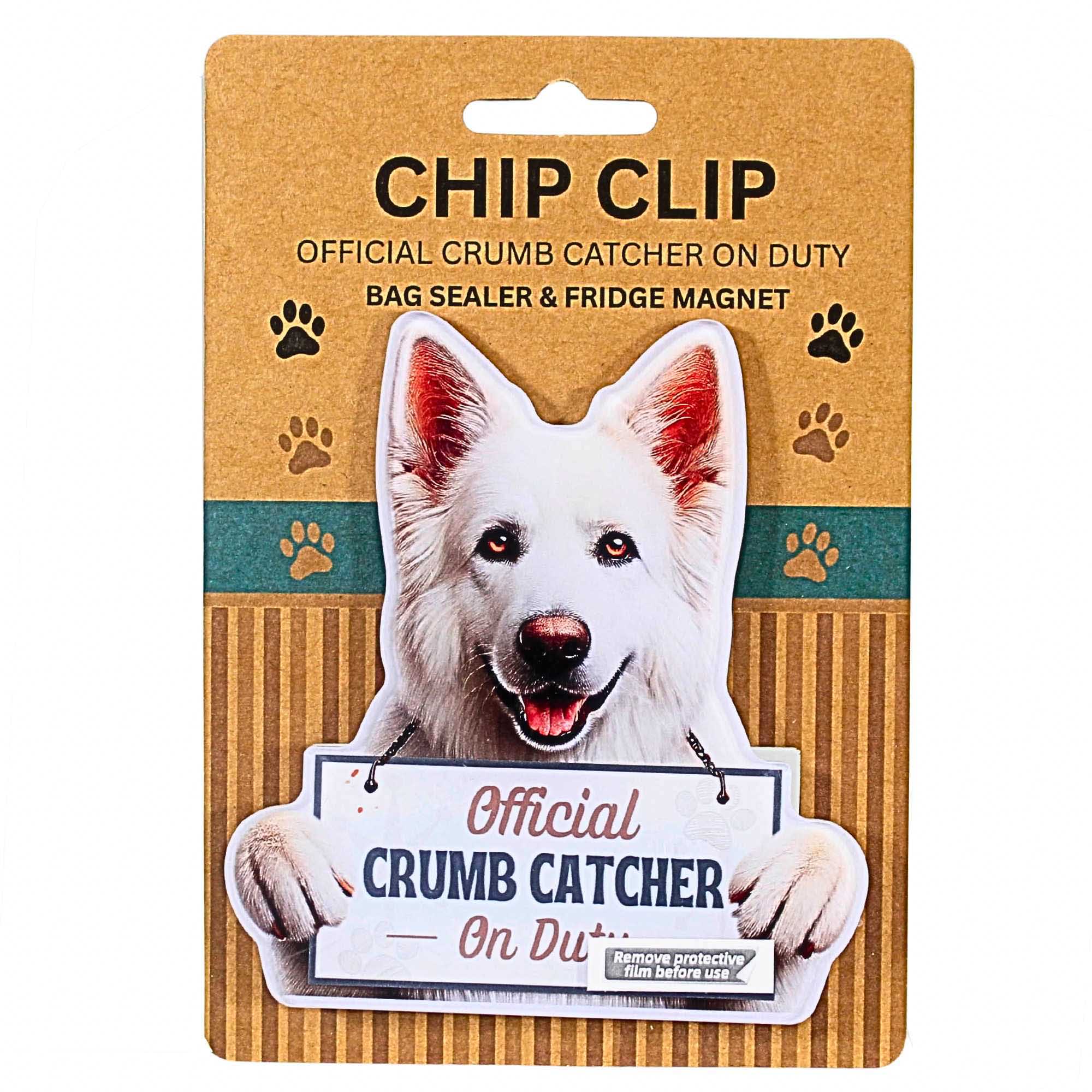 66669 German Shepherd White Chip Clip 24775W